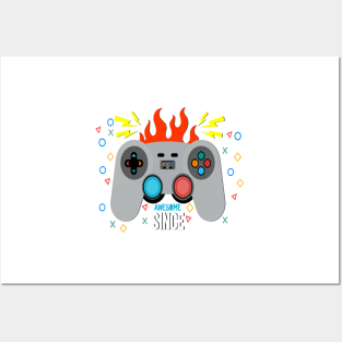 Unleash Your Gaming Skills with the Power of the Gamepad - The Ultimate Video Gaming Experience Posters and Art